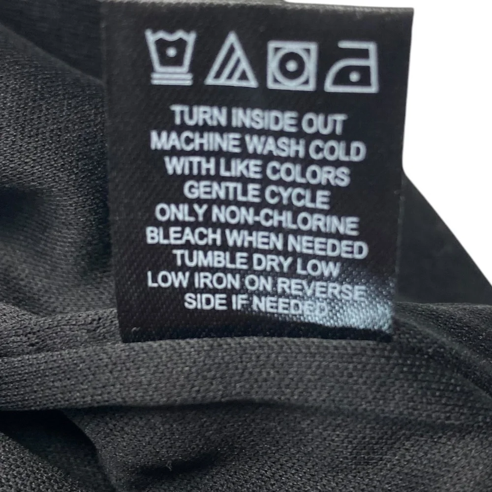 THIRTY THIRTY Mini Dress Strapless Ruffle BodyCon Back Zip-Up in black XS -NWT - Picture 7 of 7